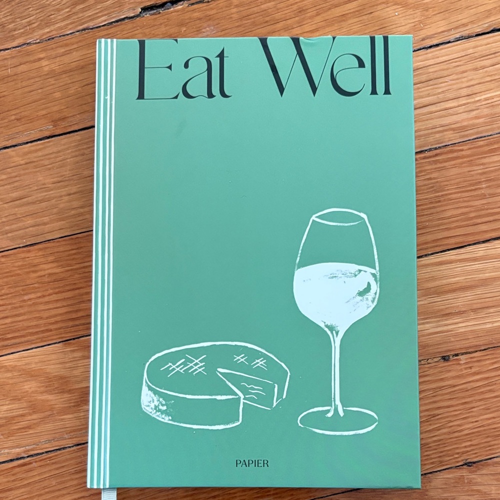 NEW Hardcover Recipe Journal by Papier